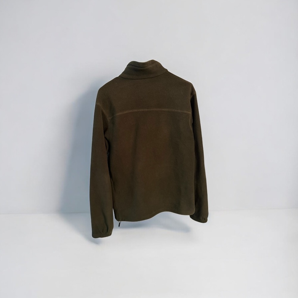 Columbia Field Gear Jacket Mens Size LG Green Fleece Lined Full Zip Outdoor - Picture 3 of 4
